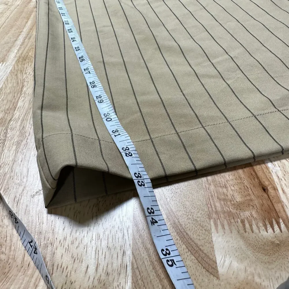 La Ligne x Target NWOT High Waist Wide Leg Striped Trousers Size 3X Pinstripe - Picture 10 of 10